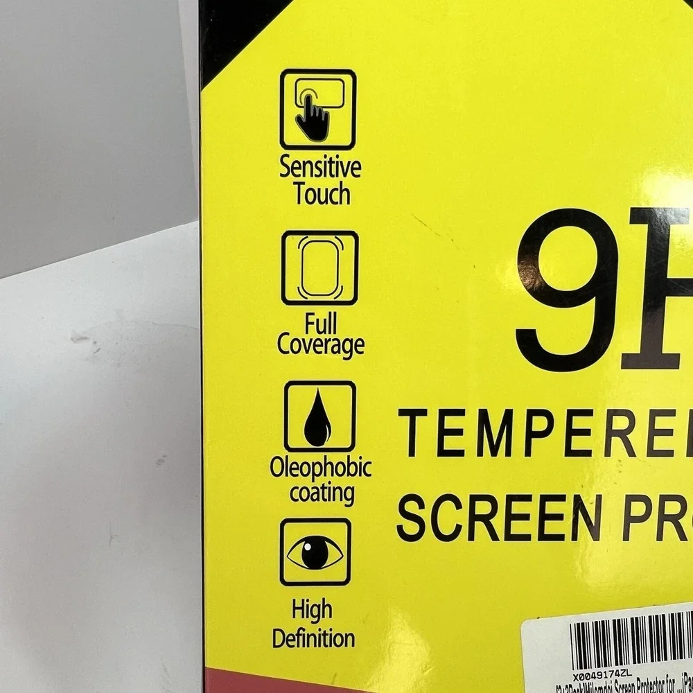 Milomdoi Screen Protector iPad Pro 13 Inch M4 2024 7th Gen Clear NEW 9H Glass